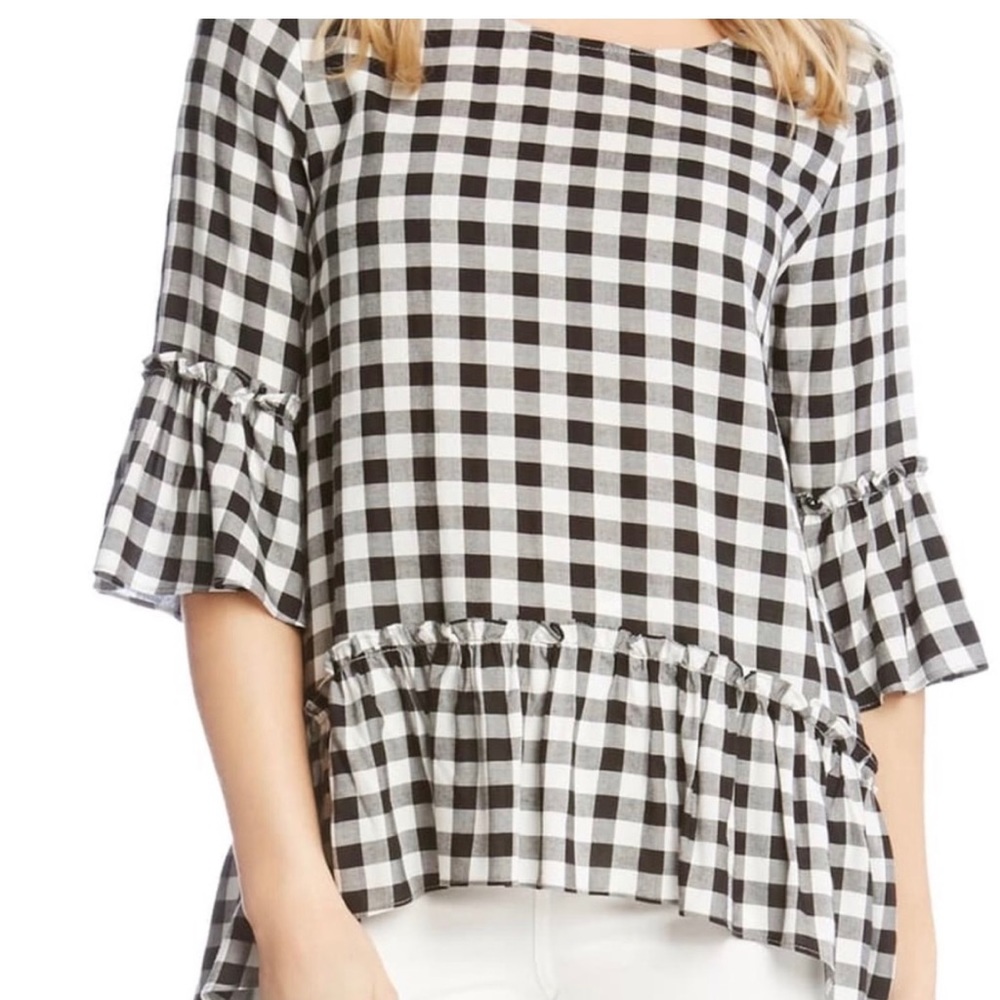 Karen Kane Flounced Tunic - Picture 3 of 8